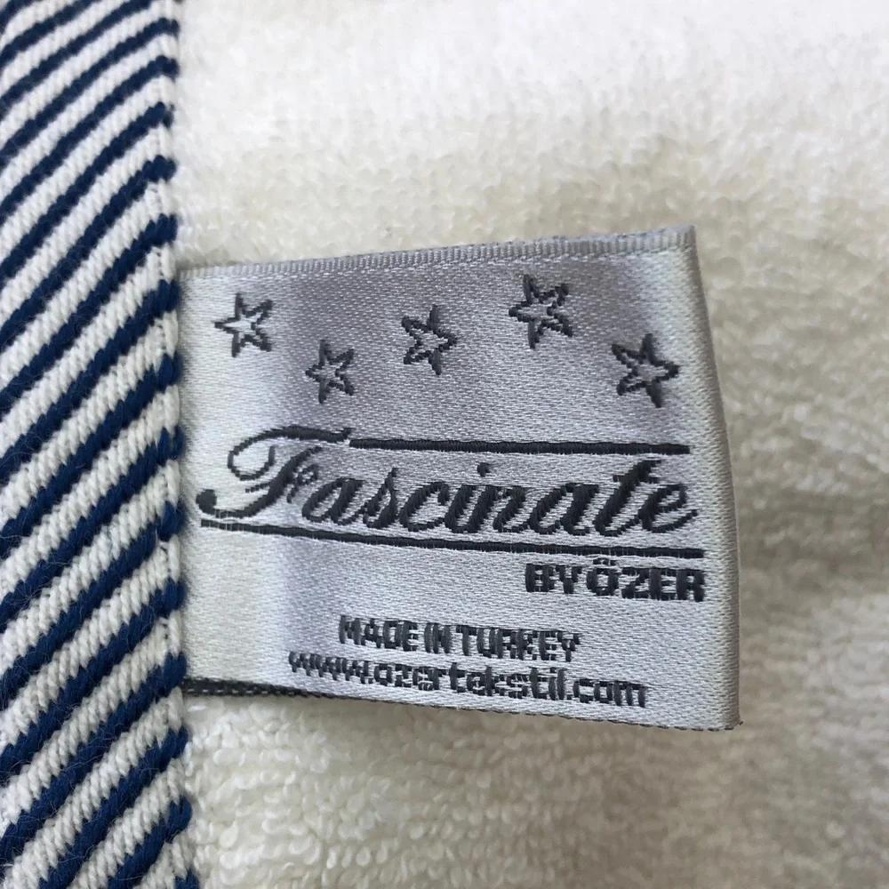 Airplane Embroidered Towel Set - White, NWT